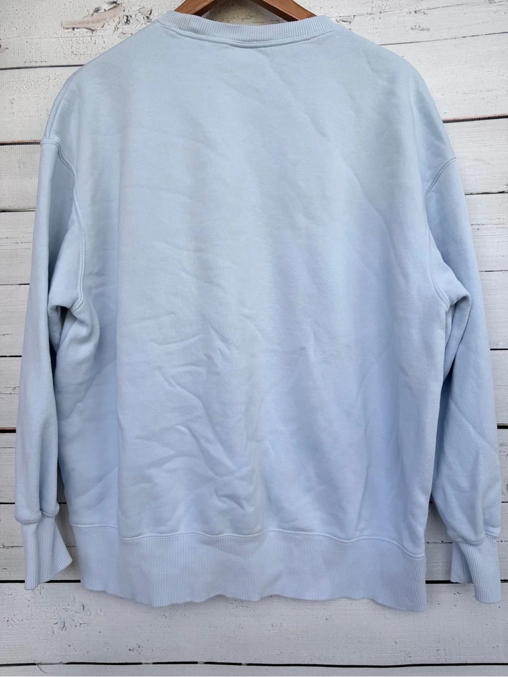 Nike Phoenix Fleece Over-Oversized Crewneck Sweatshirt - Light Powder Blue